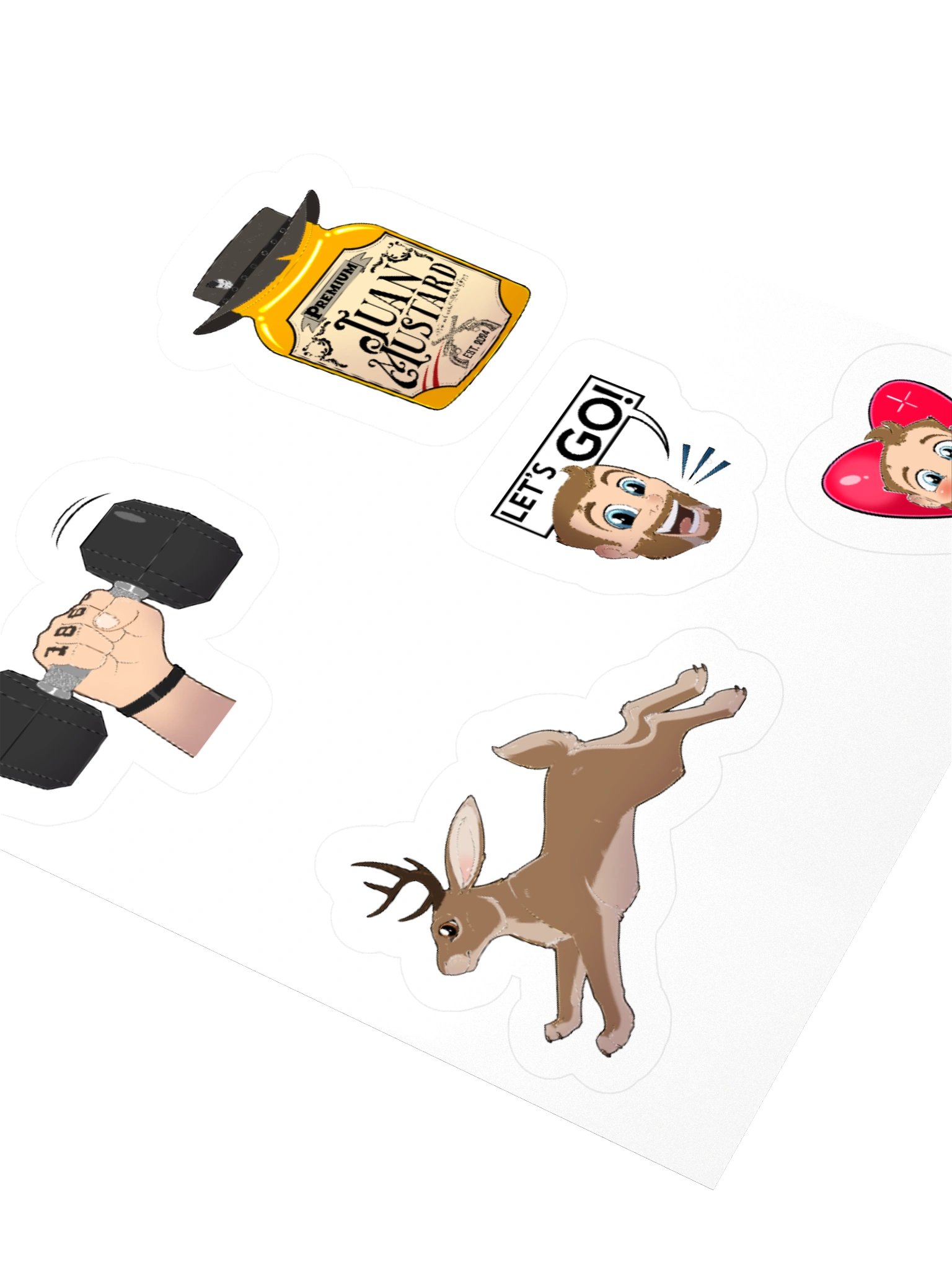 JezzKitty Emoji Sticker Sheet product image (9)