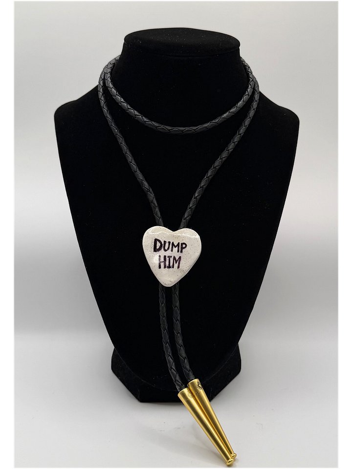 DUMP HIM BOLO TIE product image (1)