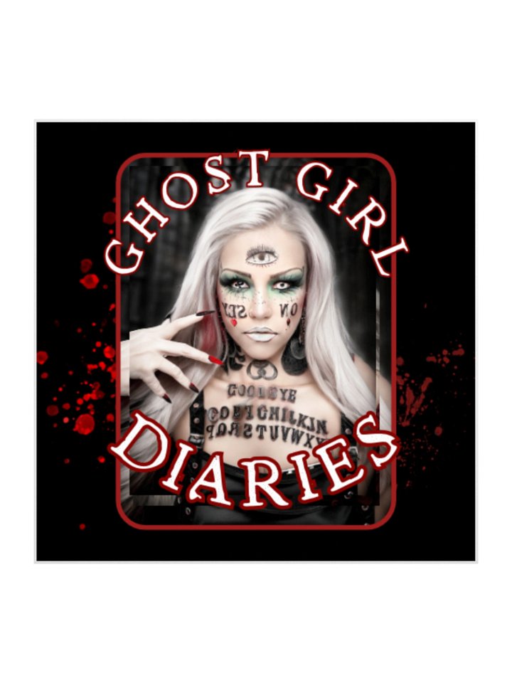 Ghost Girl Diaries Official Logo Sticker product image (3)