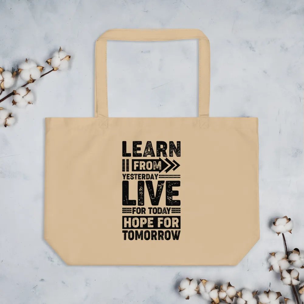 Learn Live Hope Tote product image (4)