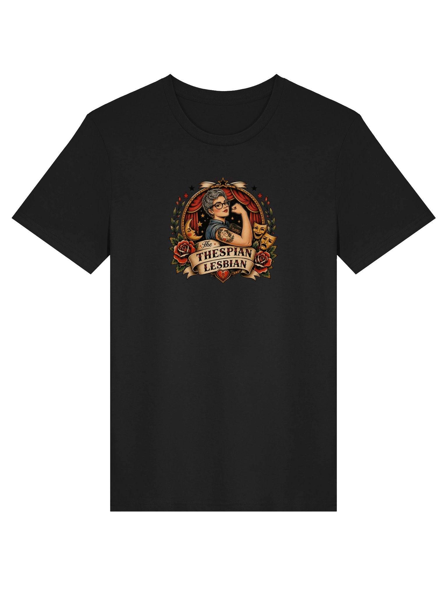 Thespian Lesbian Tee product image (1)