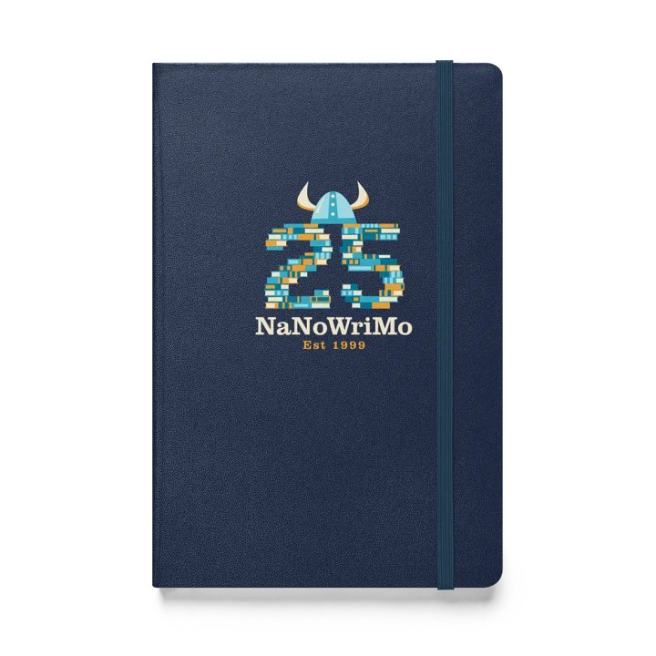 NaNoWriMo Bound Logo Notebook - 25th Anniversary product image (1)