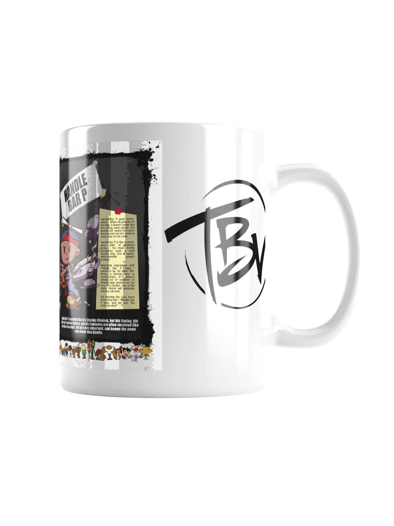 The Bullyvard Collectors-Edition HandleBar P Mug product image (3)