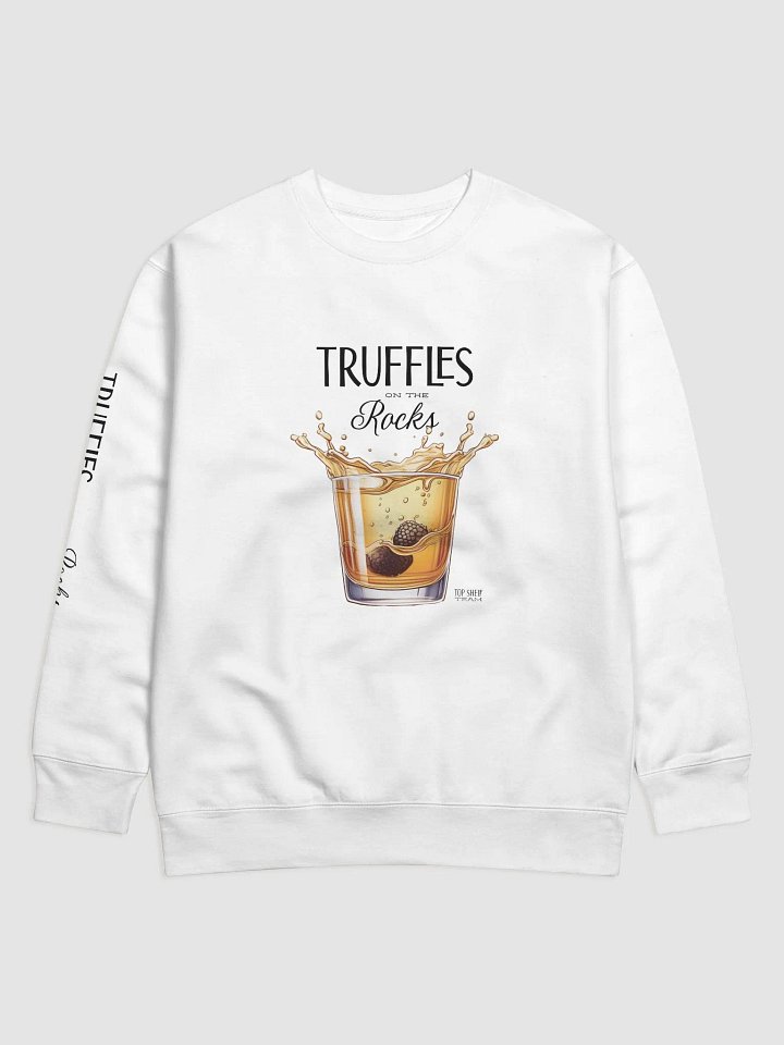 Truffle Splash Sweatshirt - WHITE product image (1)