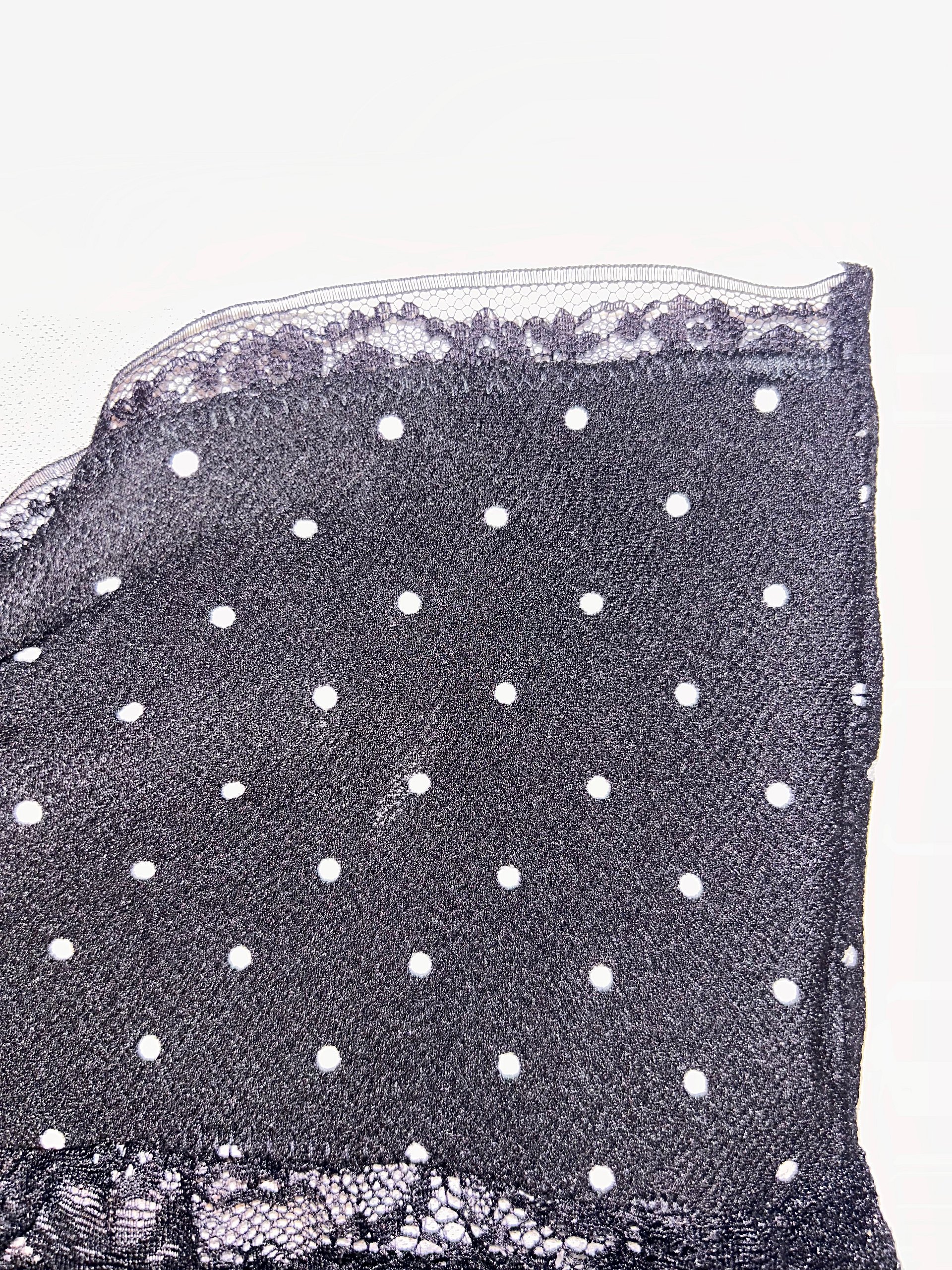 black polka dot tube top product image (3)