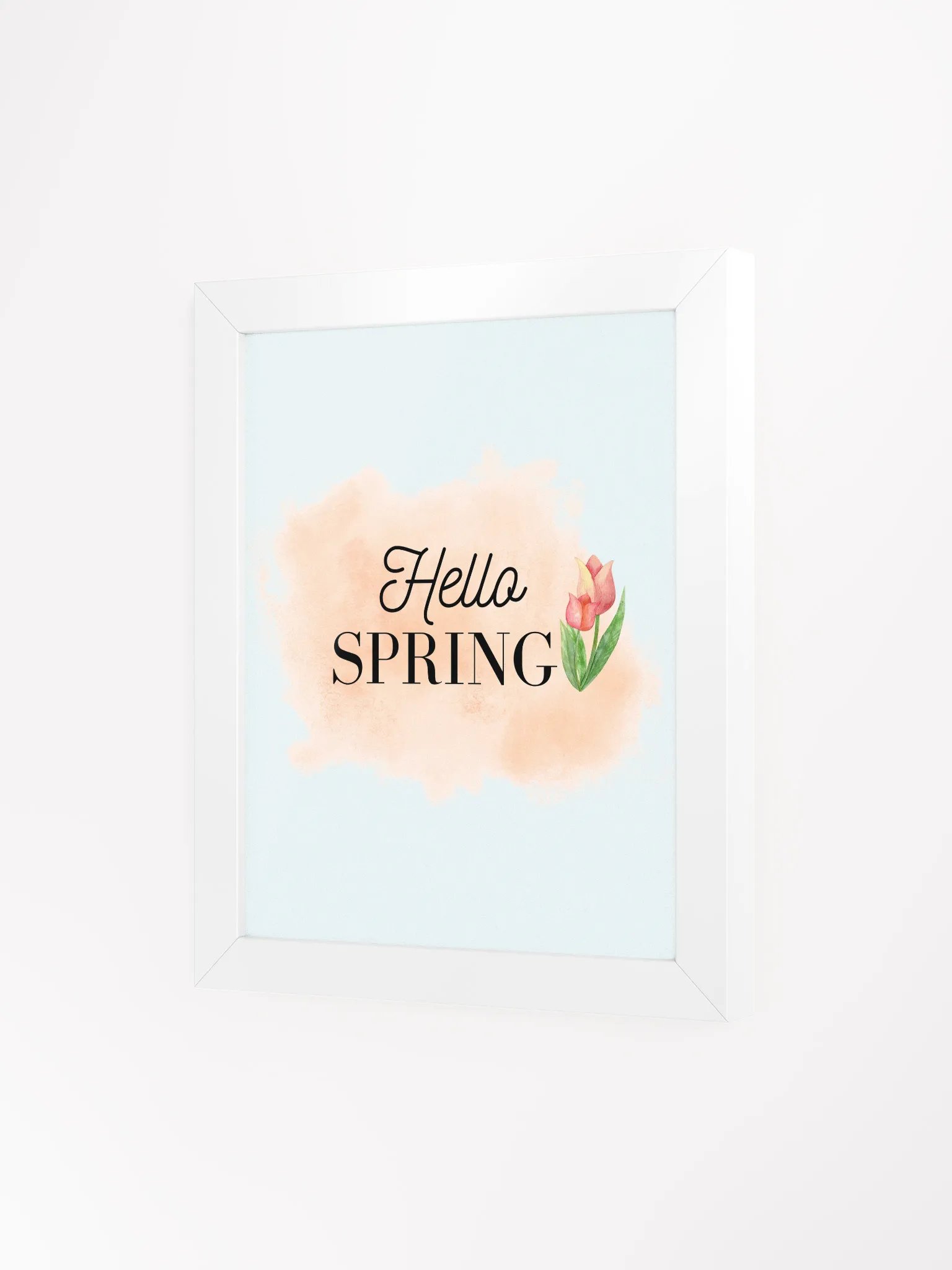 Hello Spring Matte Poster product image (4)