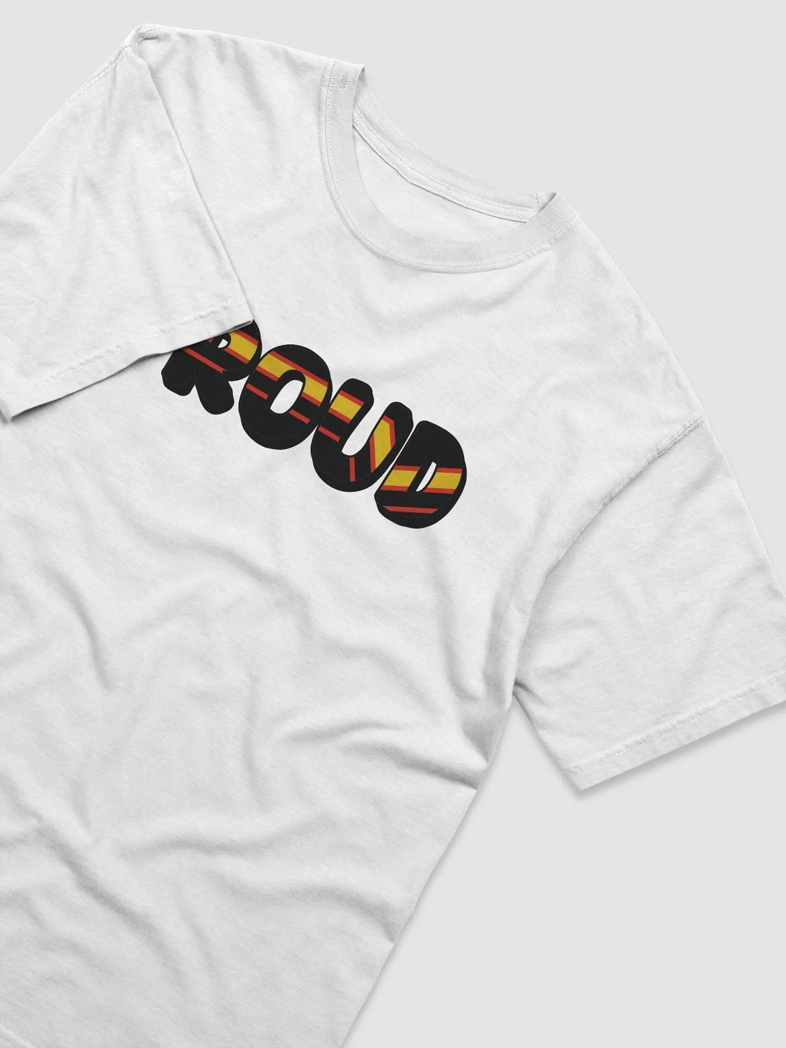 The 'PROUD latex' T-Shirt - White product image (3)