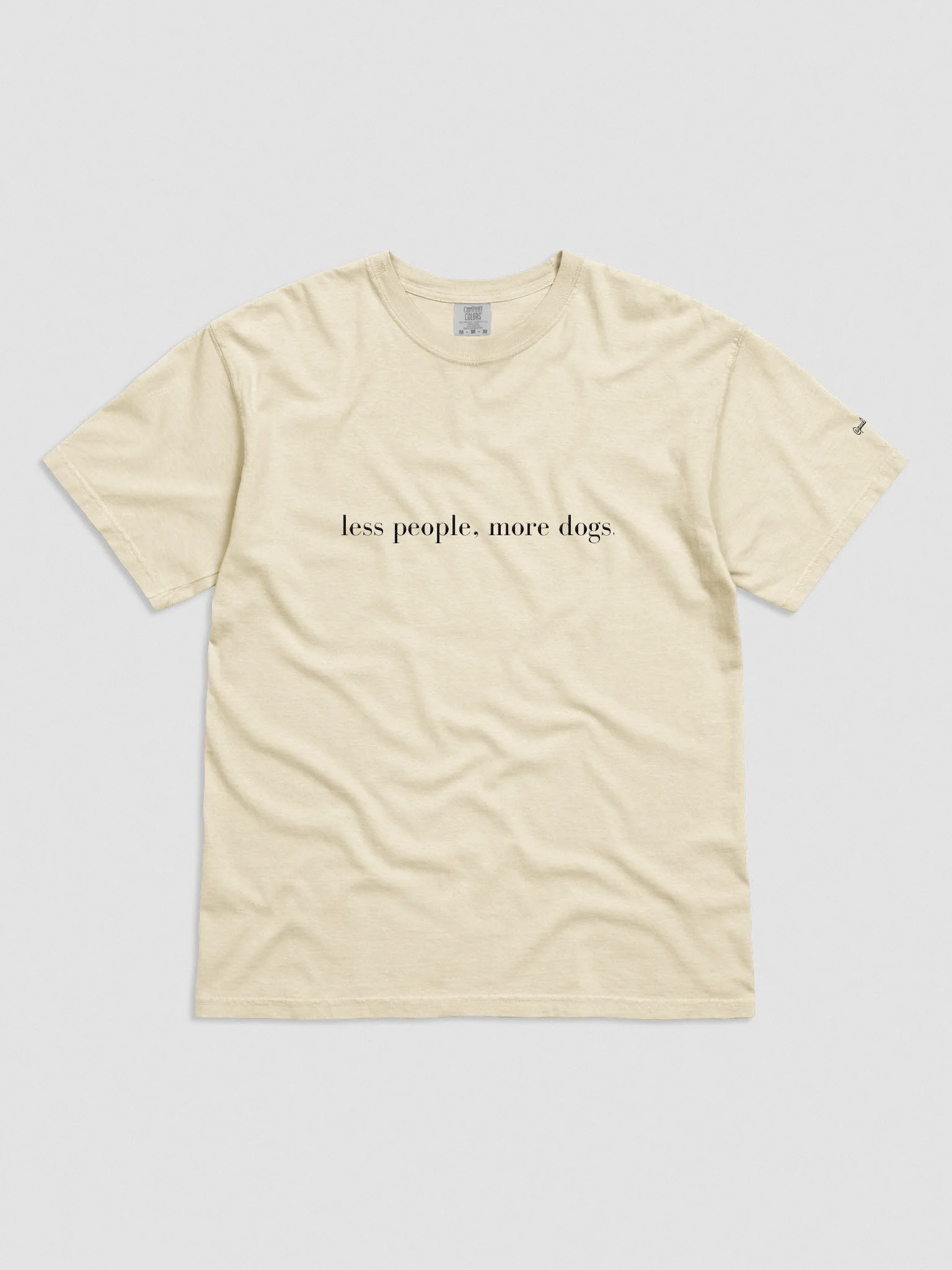 Less People, More Dogs Tee product image (1)