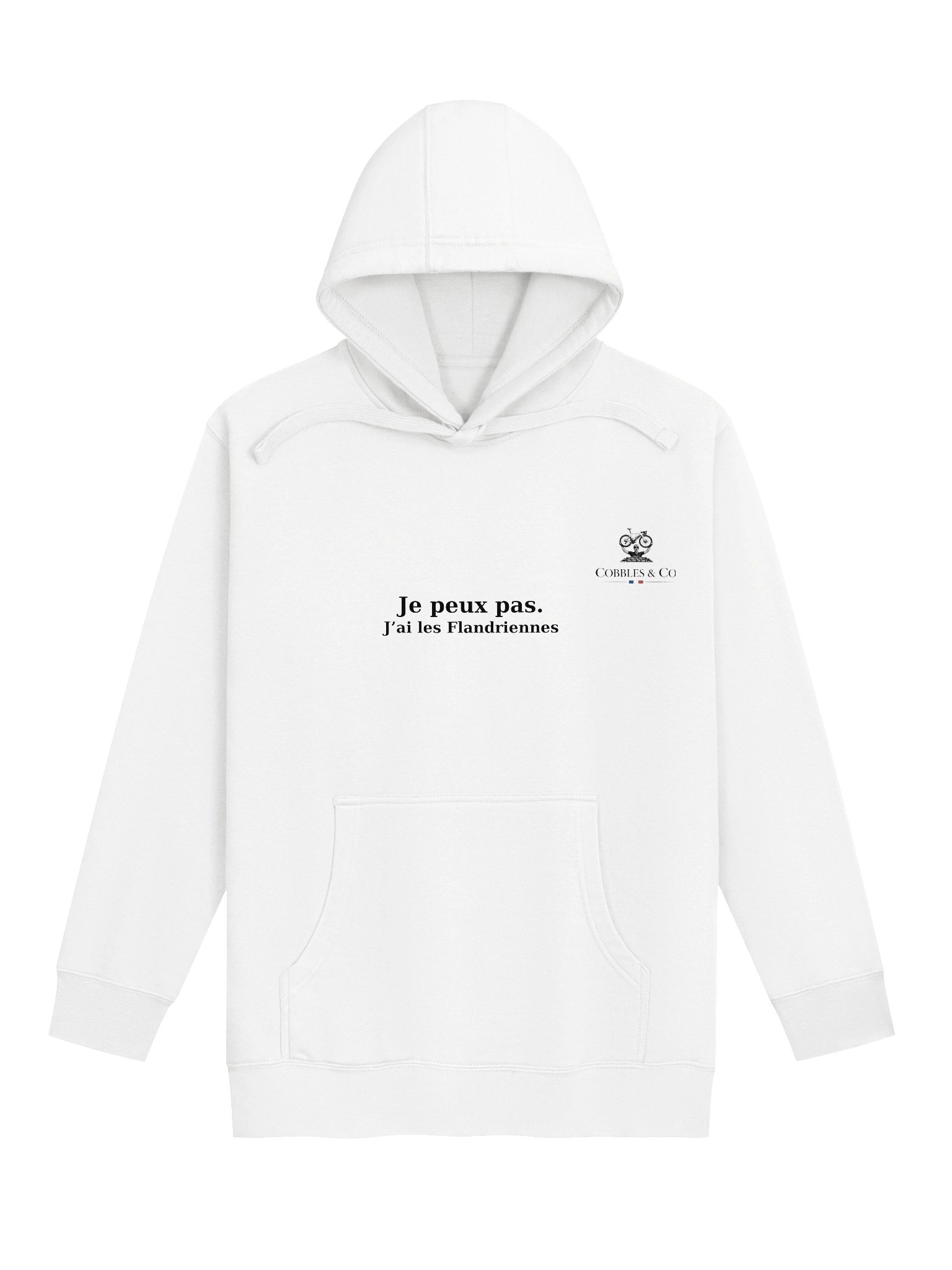 Flandriennes White Sweat (Unisex) product image (1)