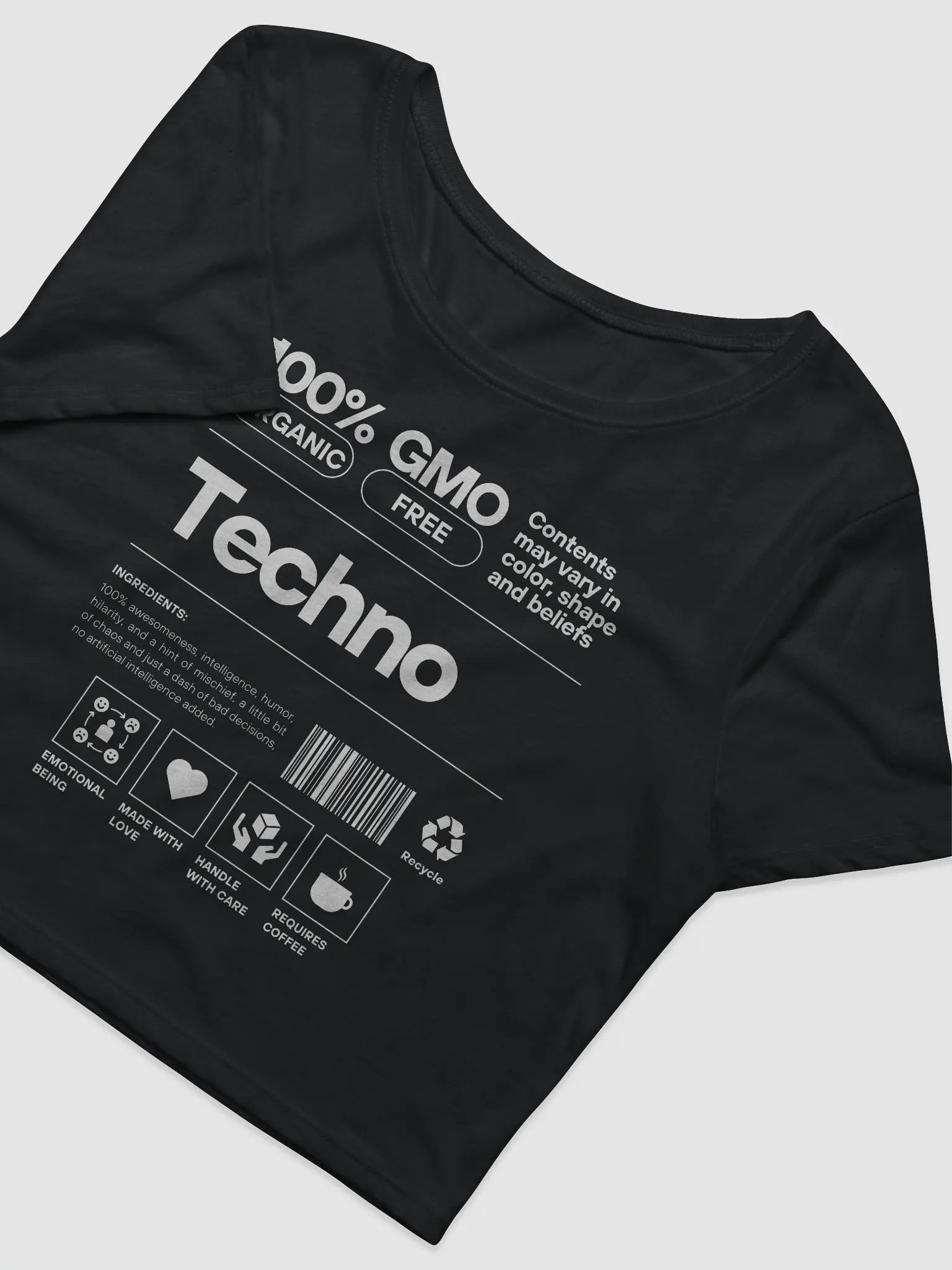 Organic Techno Crop top product image (3)