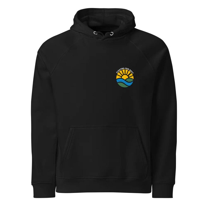 Sunrise Serenity Eco Raglan Hoodie product image (1)