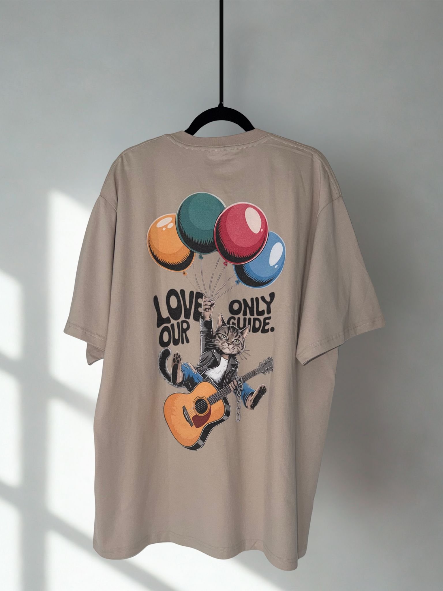 Love Our Only Guide. Puff Print product image (1)