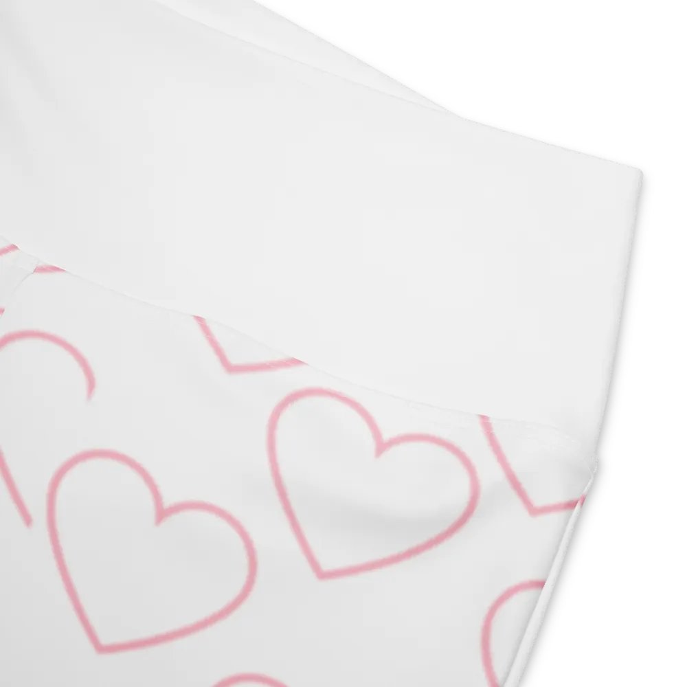 Heart Pattern Flare Pants product image (2)