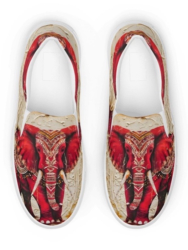 Women's Majestic Elephants Slip-On Shoes product image (5)