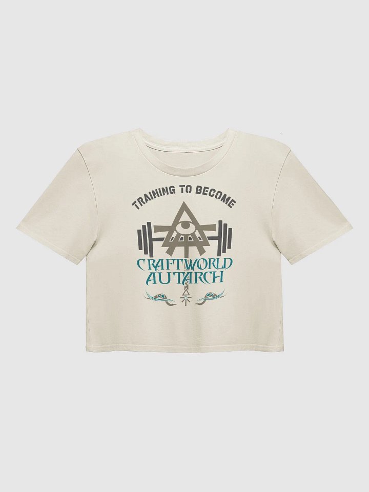 Training to Become Craftworld Autarch - Warhammer Aeldari Gym Croptop product image (1)