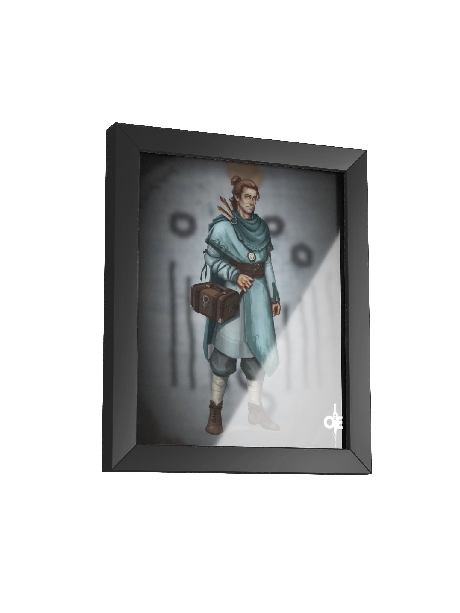Solus the Healer Framed 8x10" Print product image (2)