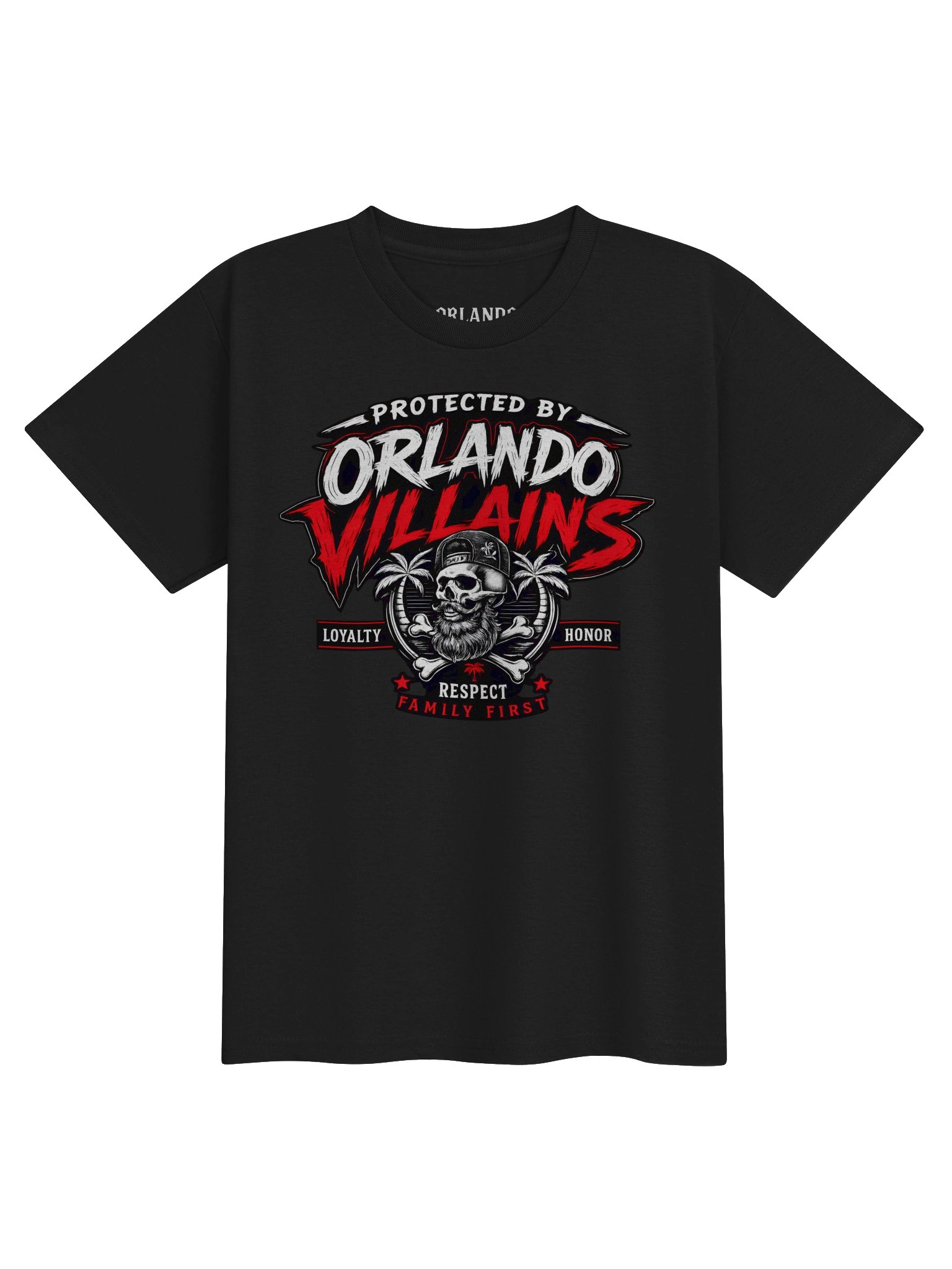 Protected By Orlando Villains™ – Youth Tee product image (1)