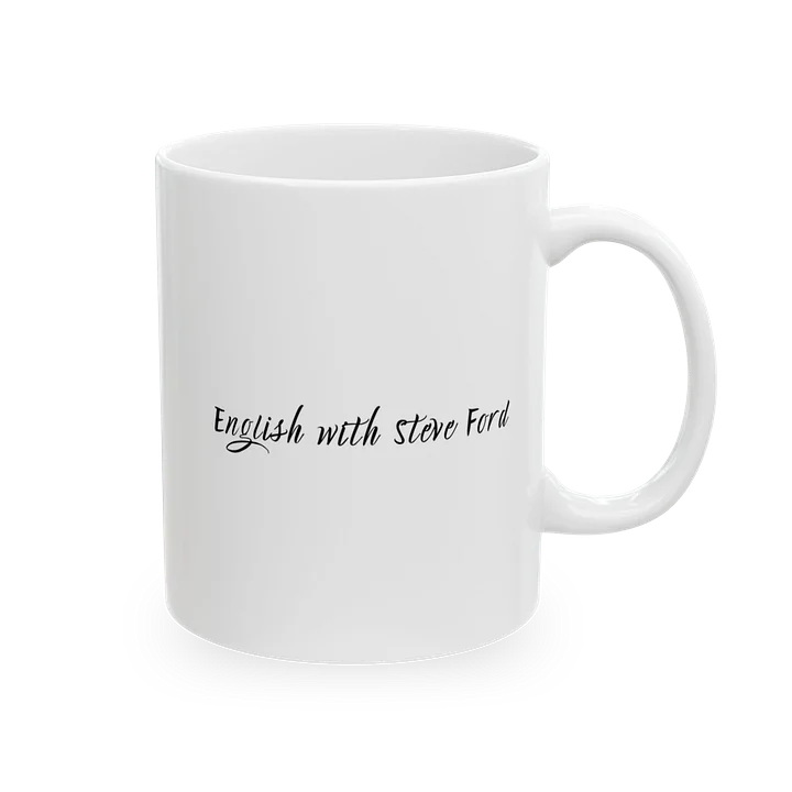 Don't Be Silly! Tuxedo White Ceramic Mug product image (2)