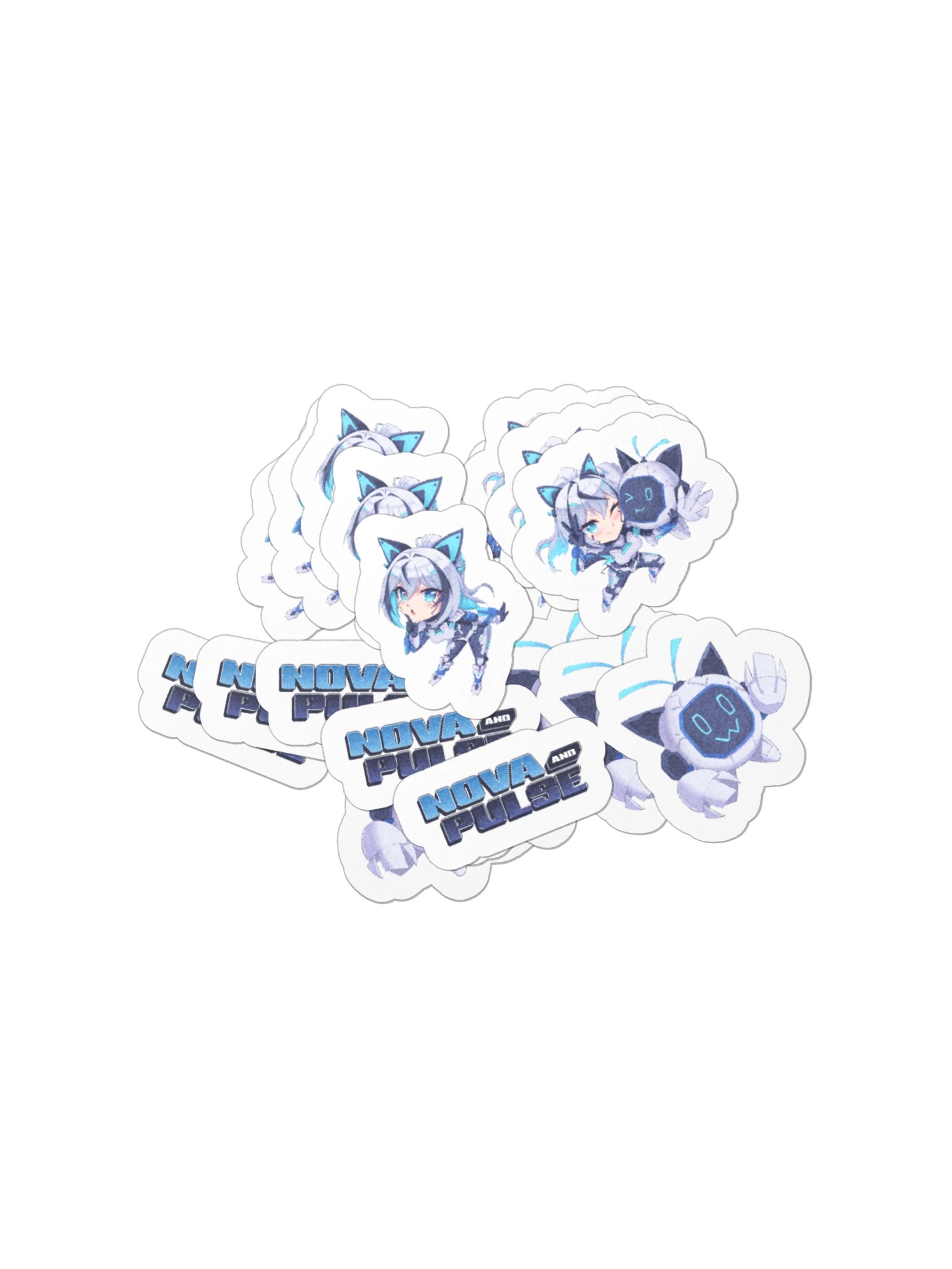 Sticker Sheet 1 - Chibi + Logo product image (3)