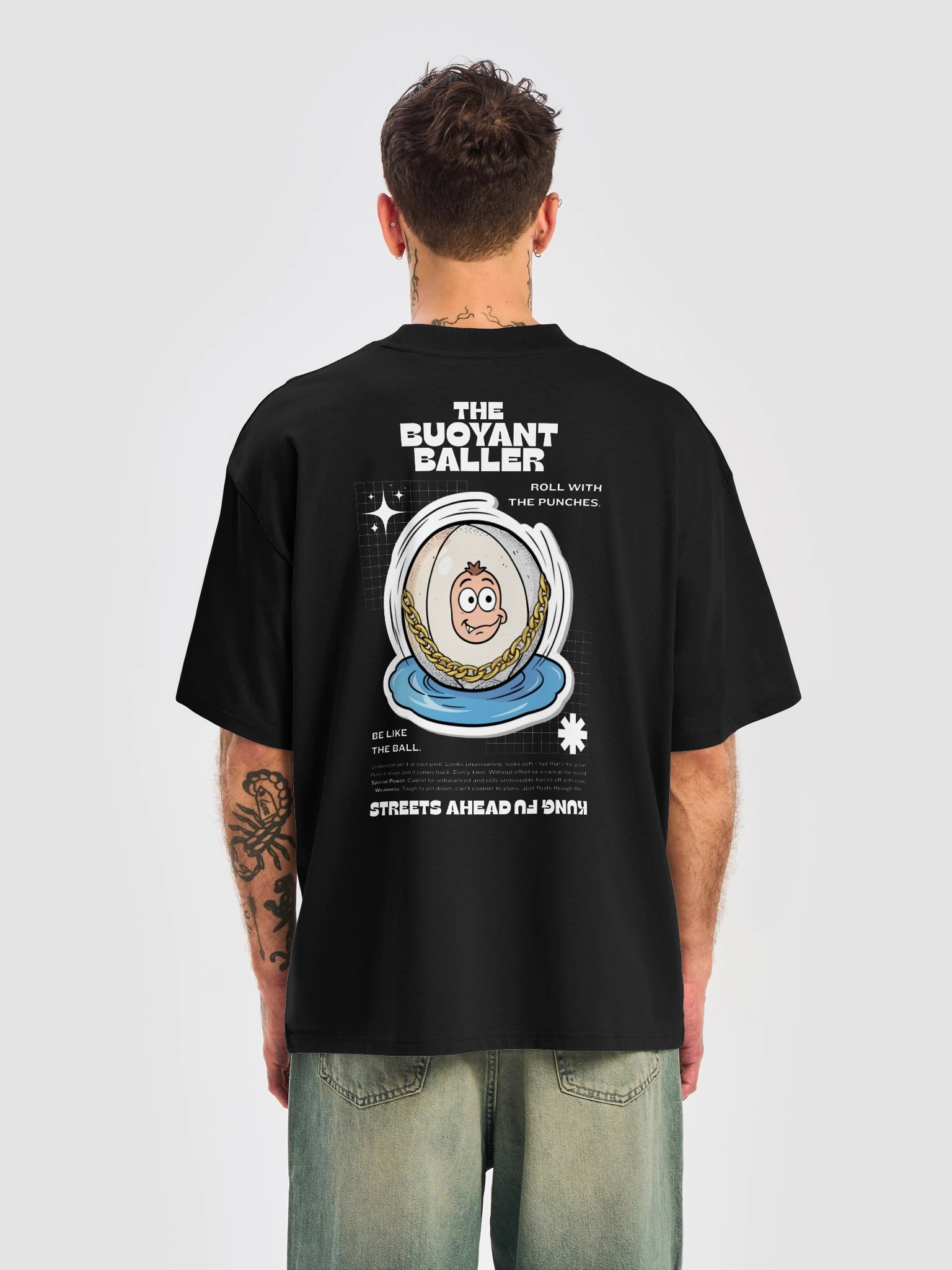 The Buoyant Baller - Short Sleeve Shirt - Black product image (2)