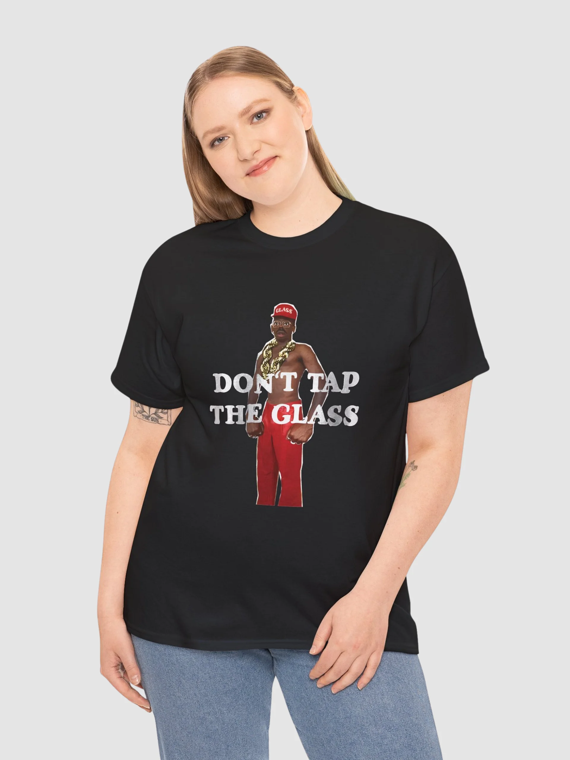 DON'T TAP THE GLASS Oversized Tee product image (1)