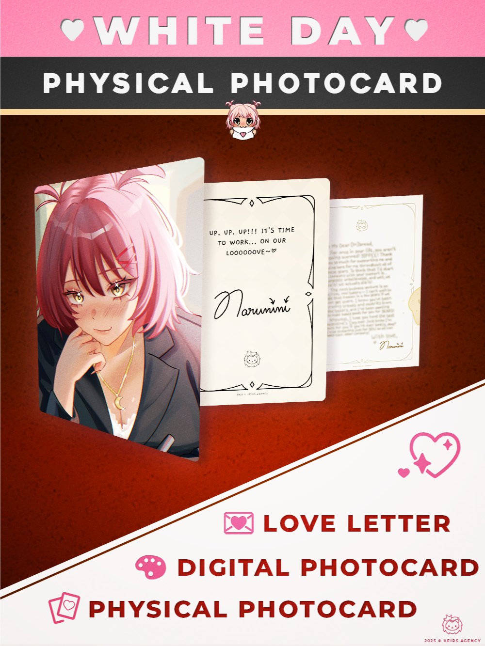 Narunini White Day PHYSICAL Photocard product image (1)