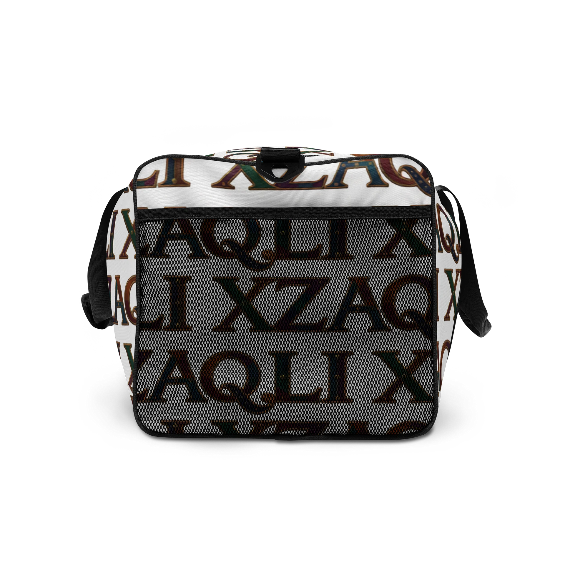 XZAQLI Ivory Monogram Duffle Bag product image (8)
