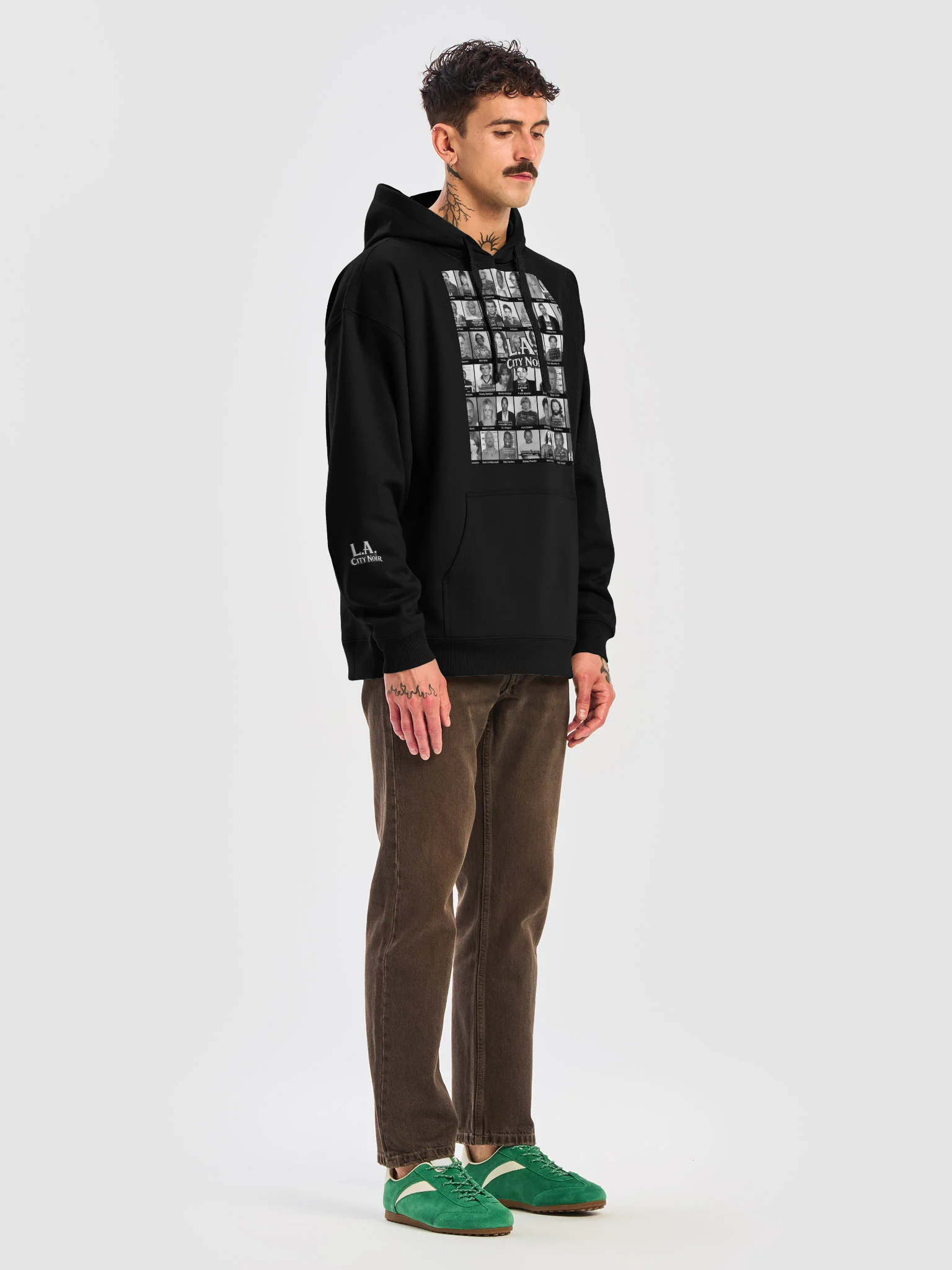 L.A. CITY NOIR HOODIE product image (7)