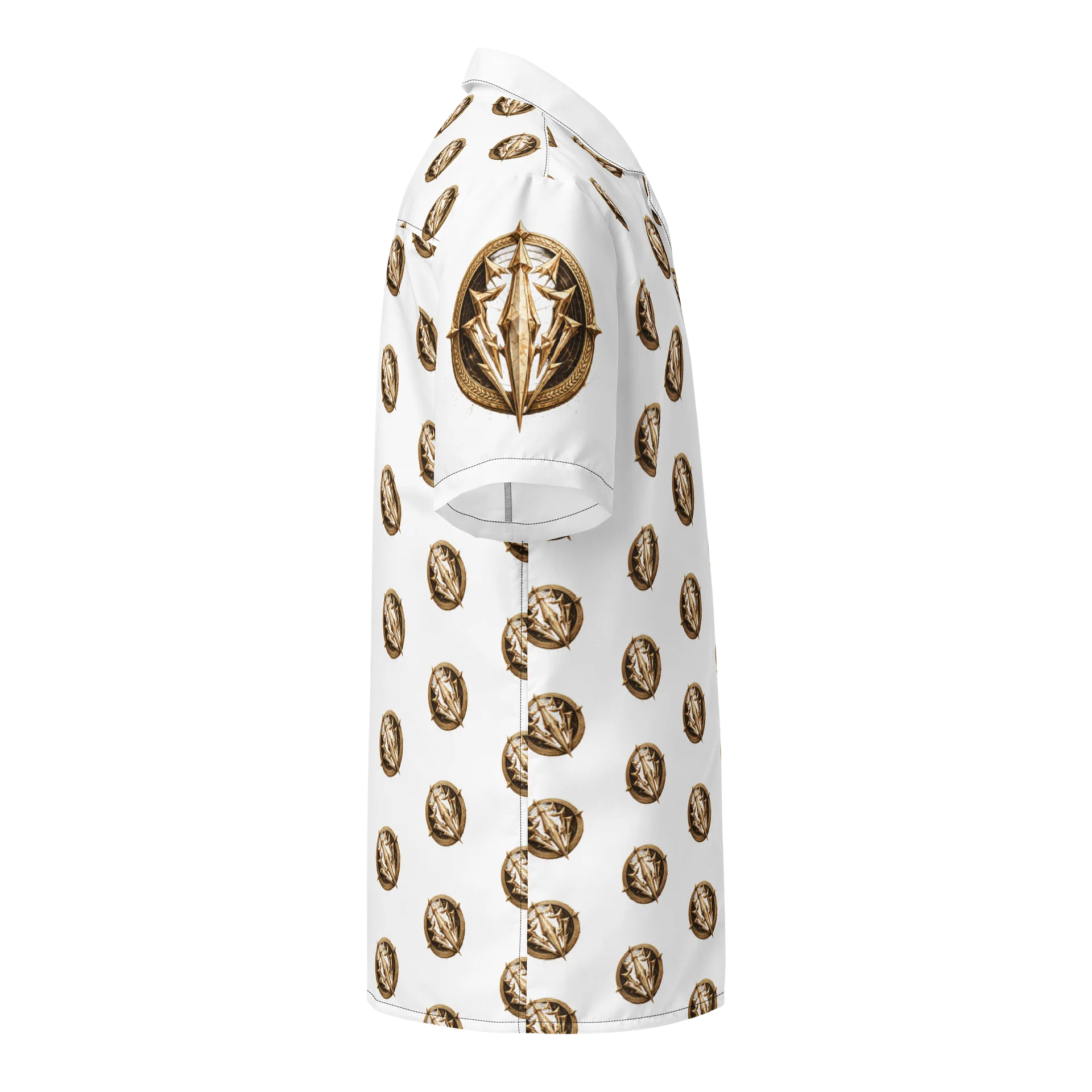 Golden Crest Hawaiian Style Shirt product image (4)