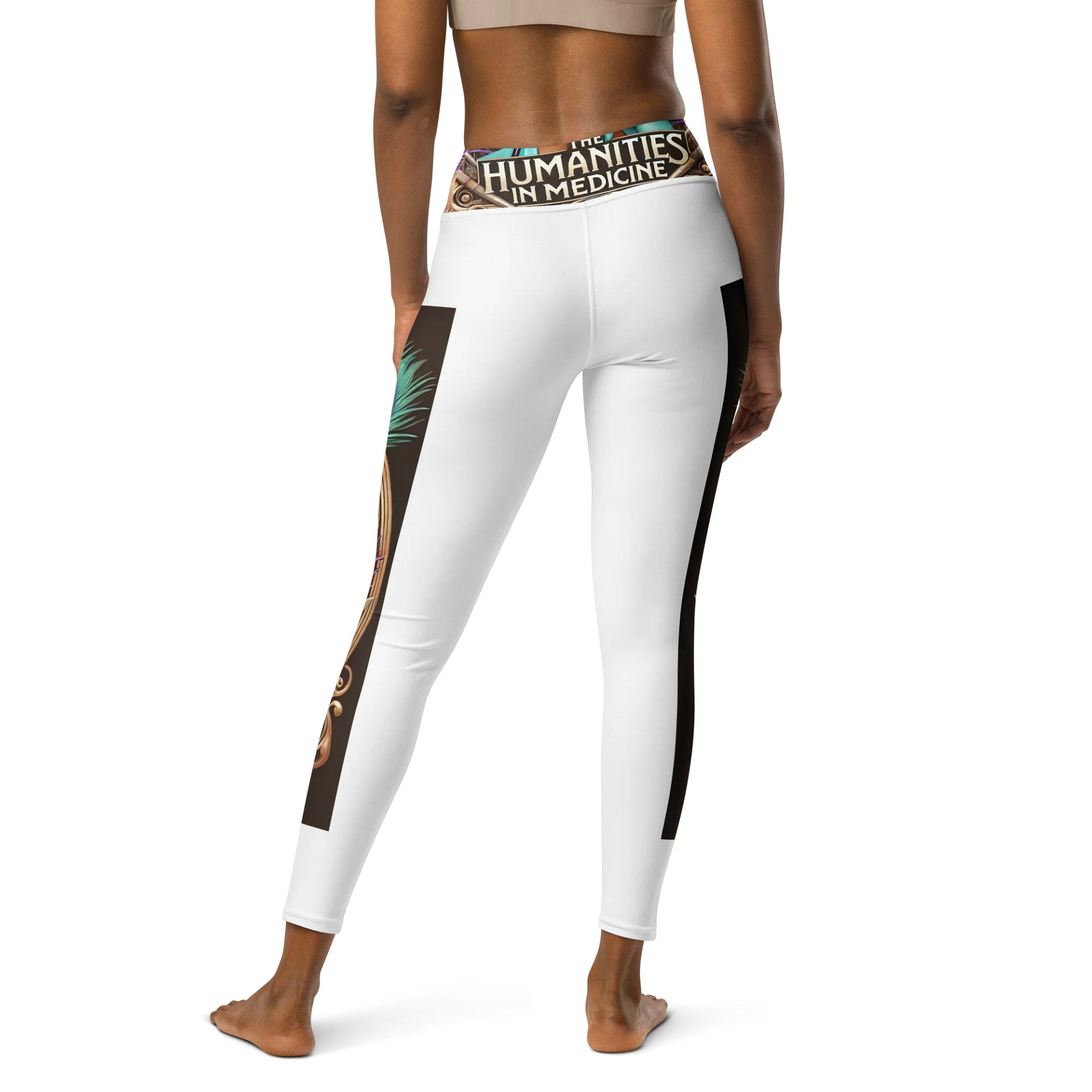 Humanities In Medicine Beaux Arts Goddess Stretch Yoga Leggings product image (2)