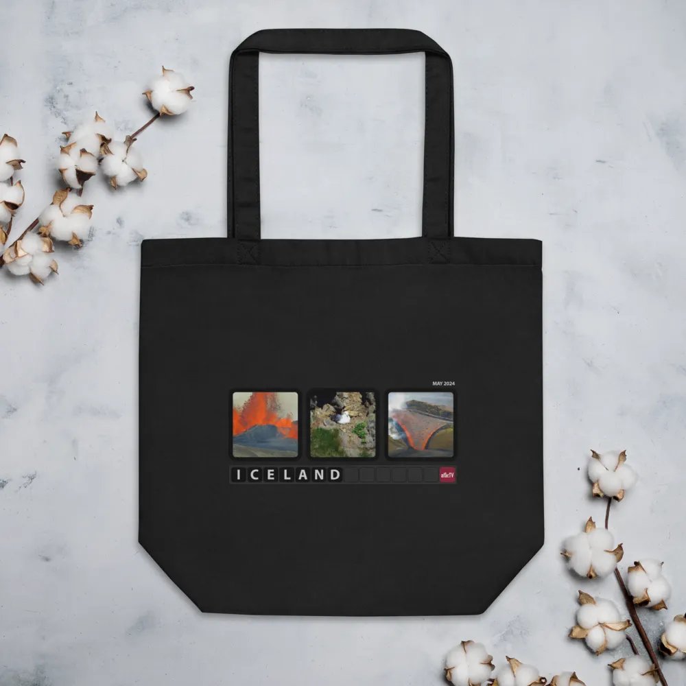 Iceland Volcano Tote Bag product image (4)