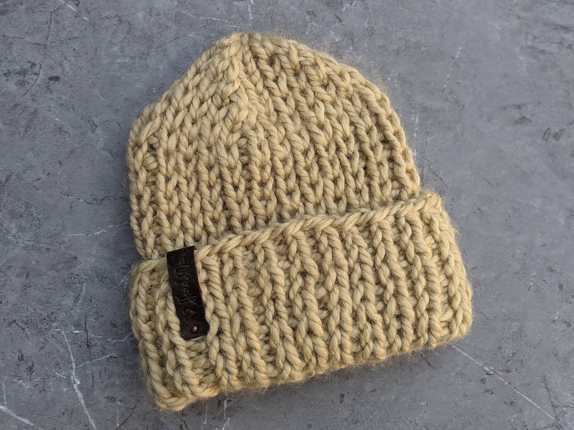 Double Brim Bulky Hat Knitting Pattern product image (6)