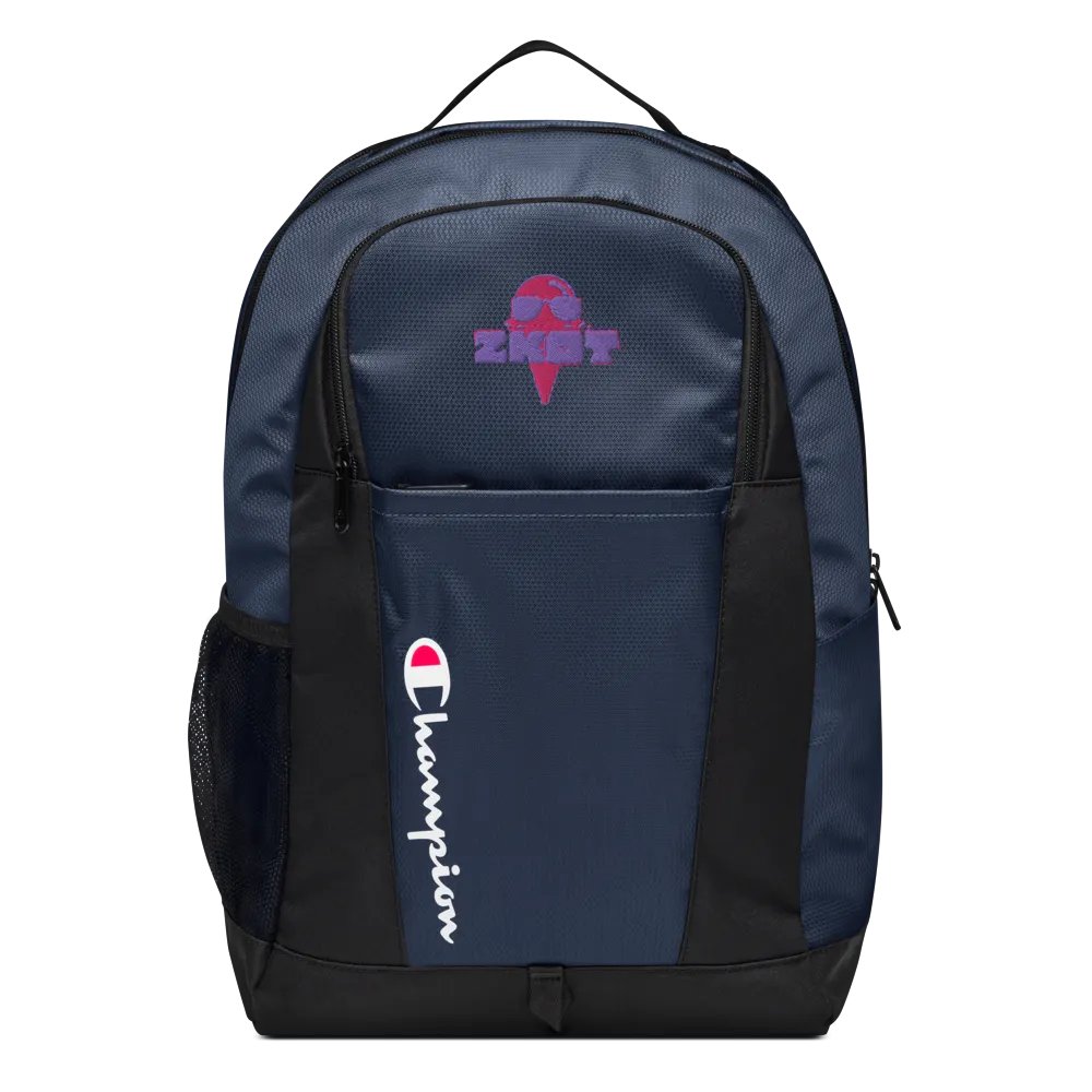 Pink Logo ZKOT Champion© Backpack product image (1)