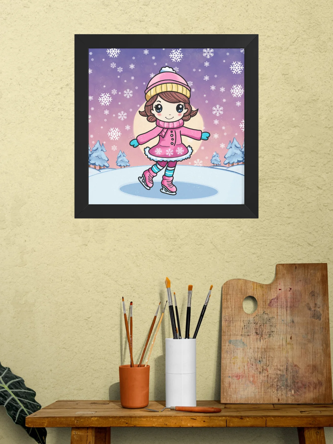 Ice Princess Framed Art Print product image (1)