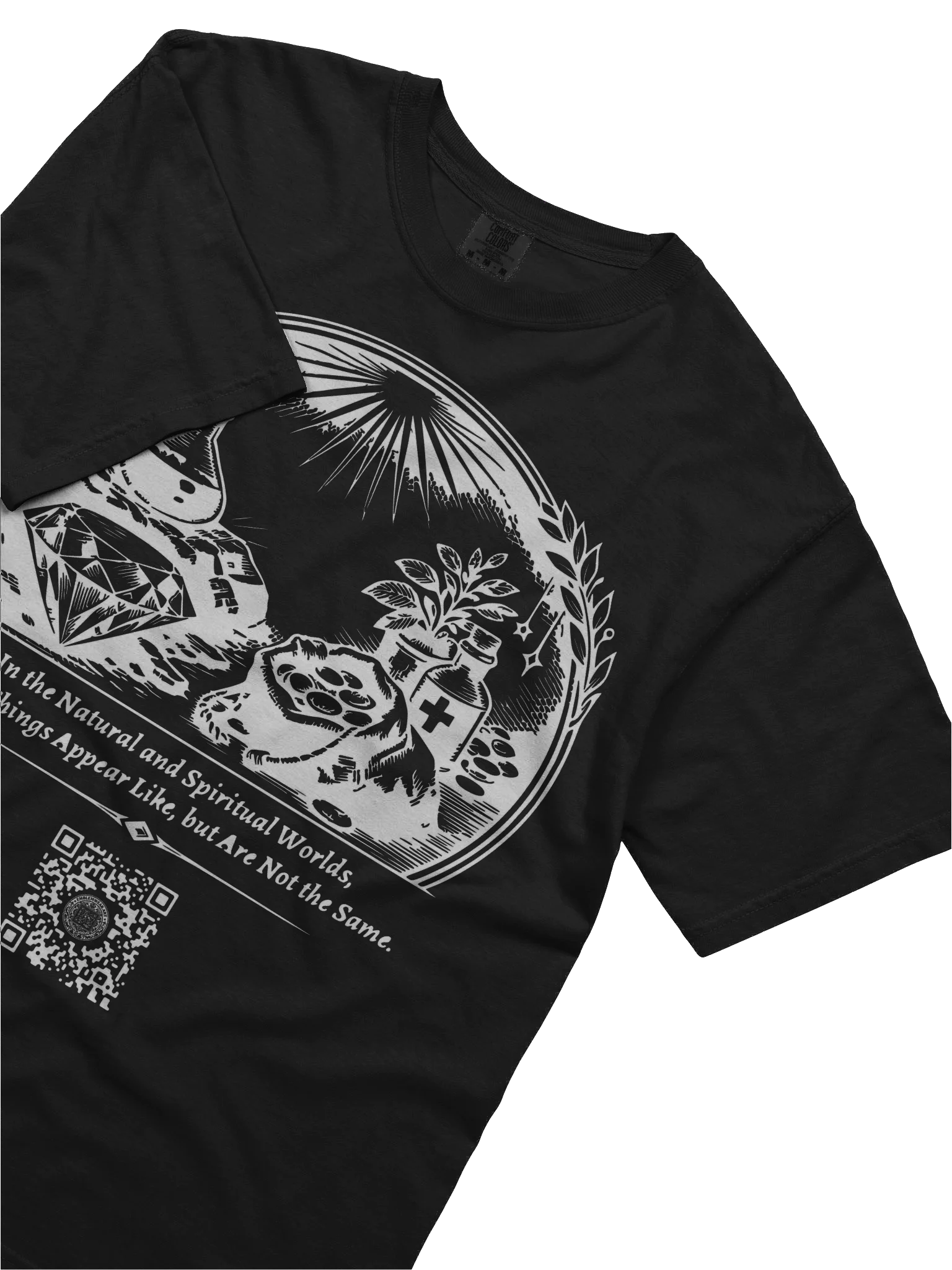 Mimicked but Unmatched (White on Black/Color) product image (5)