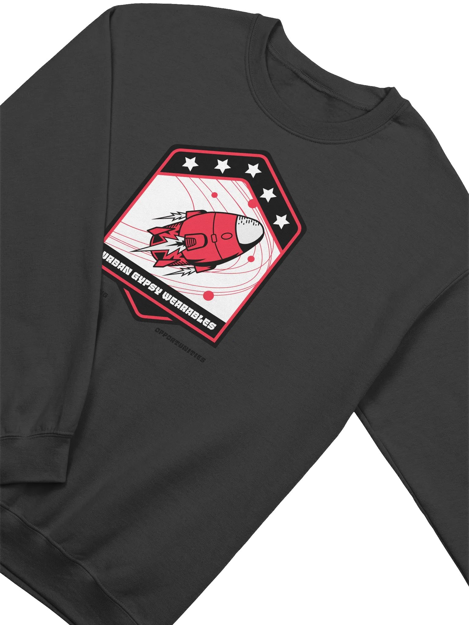 Cosmic Rocket Crewneck Sweatshirt product image (2)