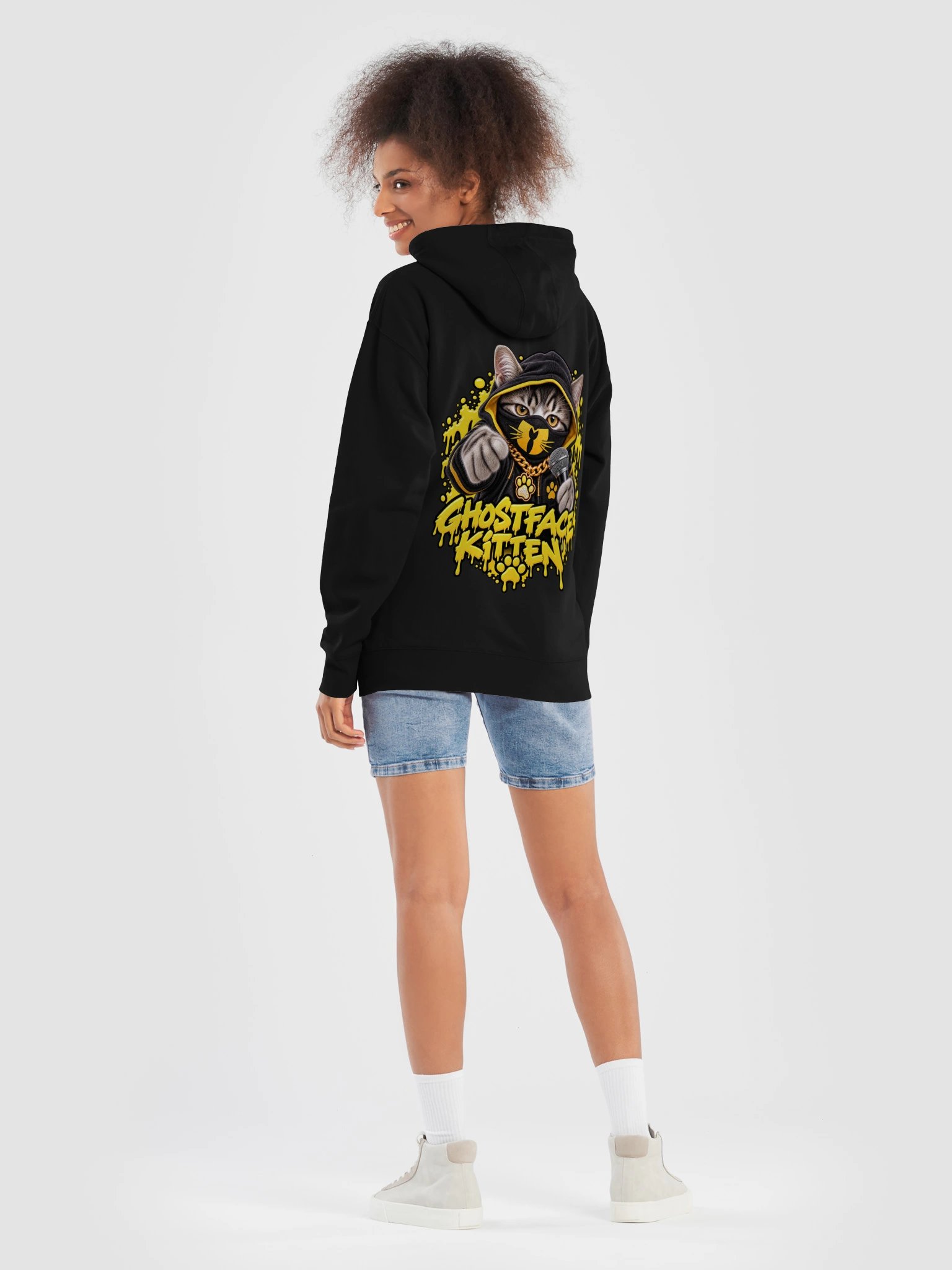 Mew Tan Clan™ – Ghostface Kitten Hoodie product image (115)