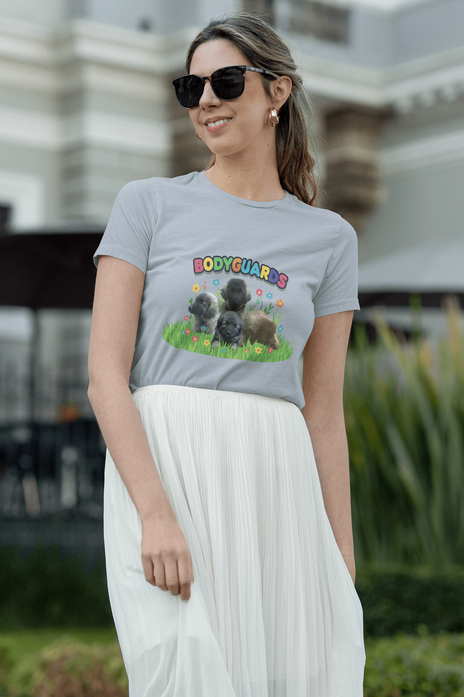Puppy Bodyguards Funny Dog Mom Shirt product image (8)