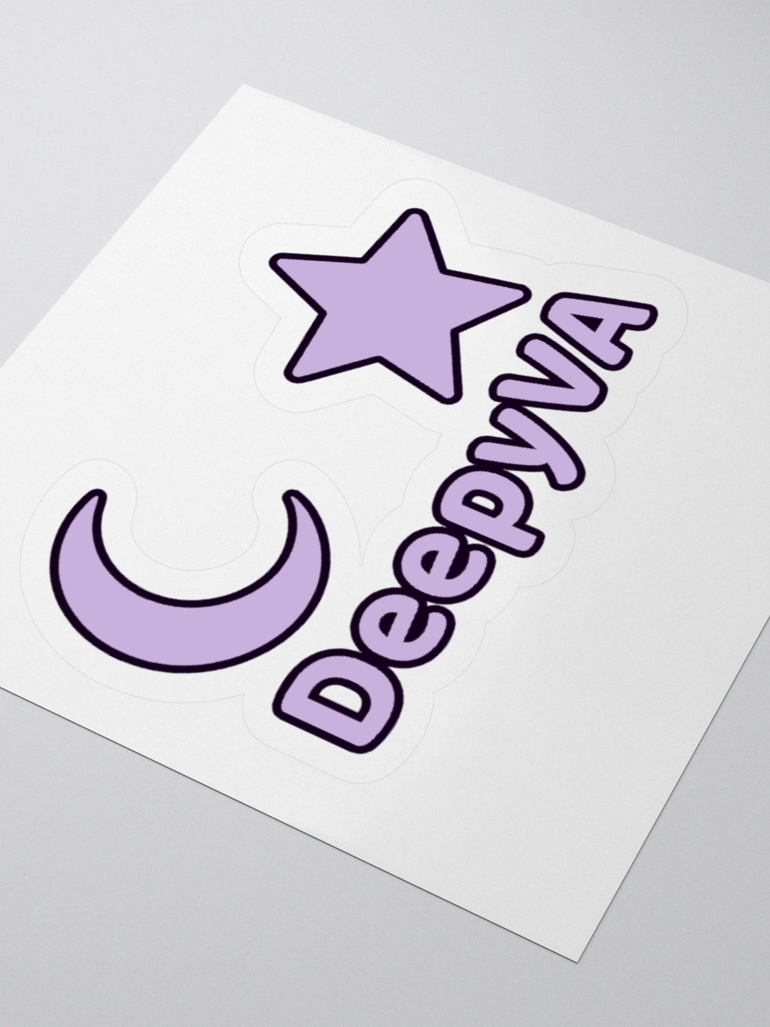 Purple DeepyVA Stickers product image (3)