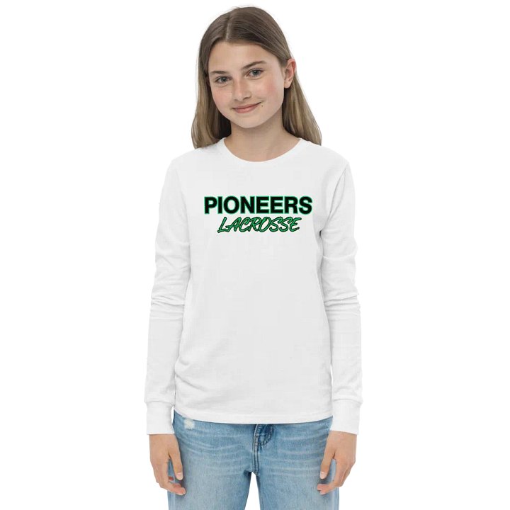 Pioneers Lacrosse Youth Long Sleeve Tee product image (2)