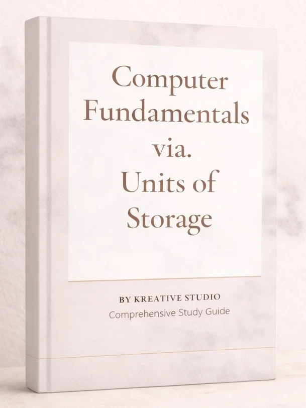 Computer Fundamentals via Units of Storage Study Guide 3 product image (1)
