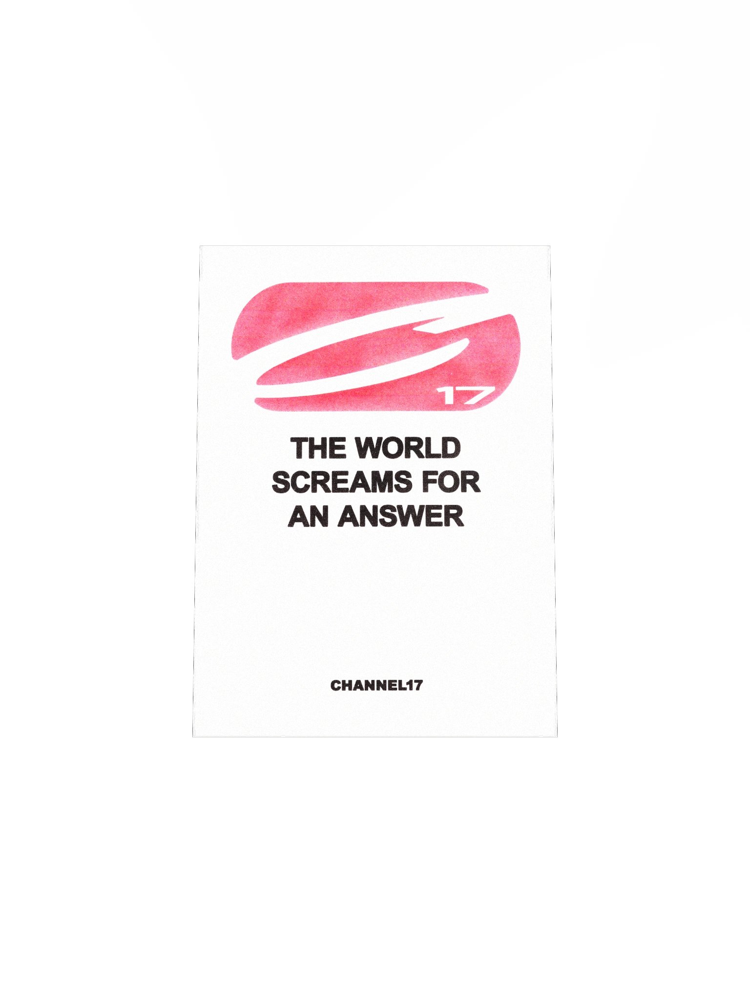 CHANNEL17 'Answer' Poster product image (4)