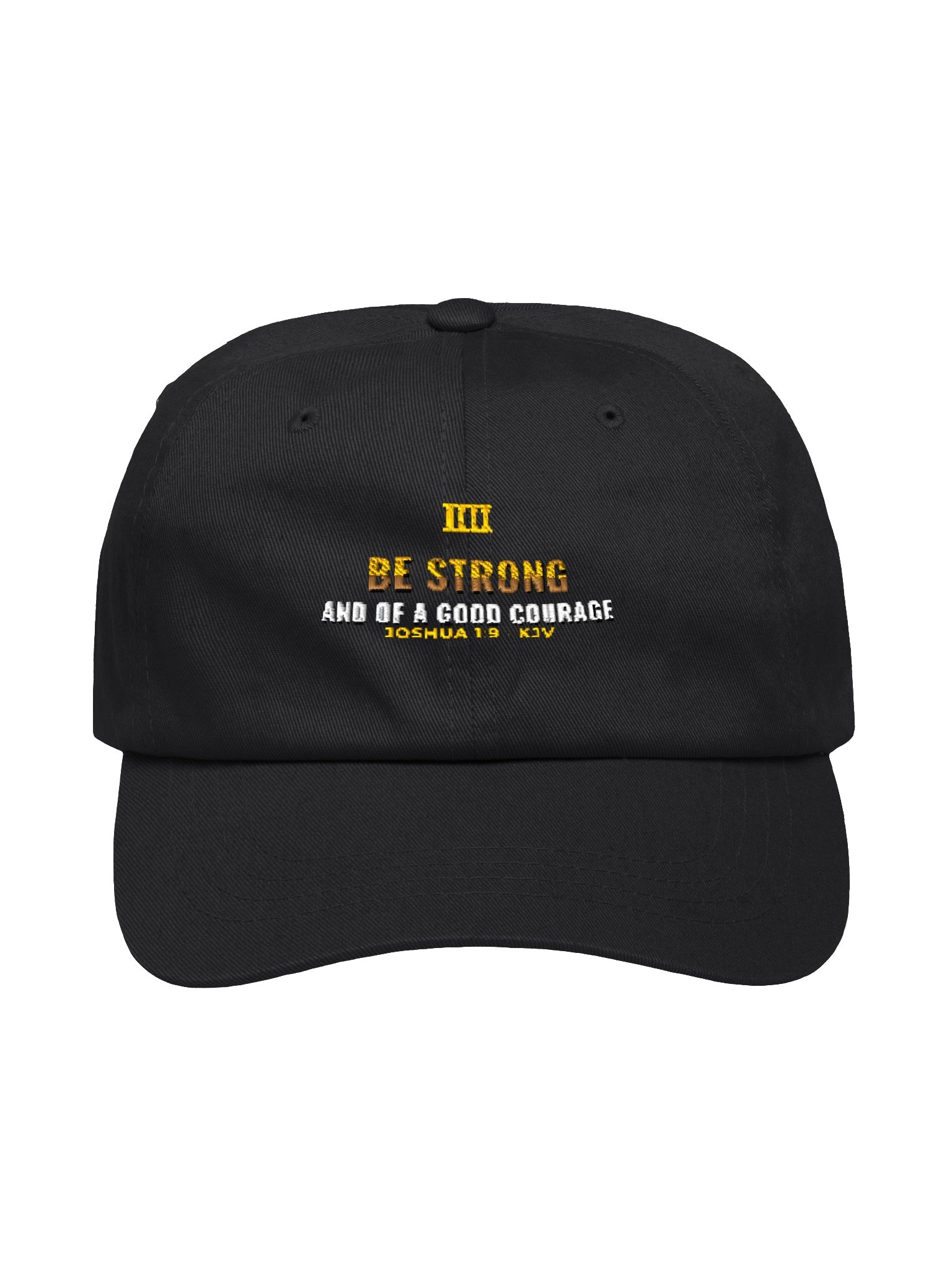 Joshua 1:9 Hat — The LORD Thy God Is With Thee product image (1)