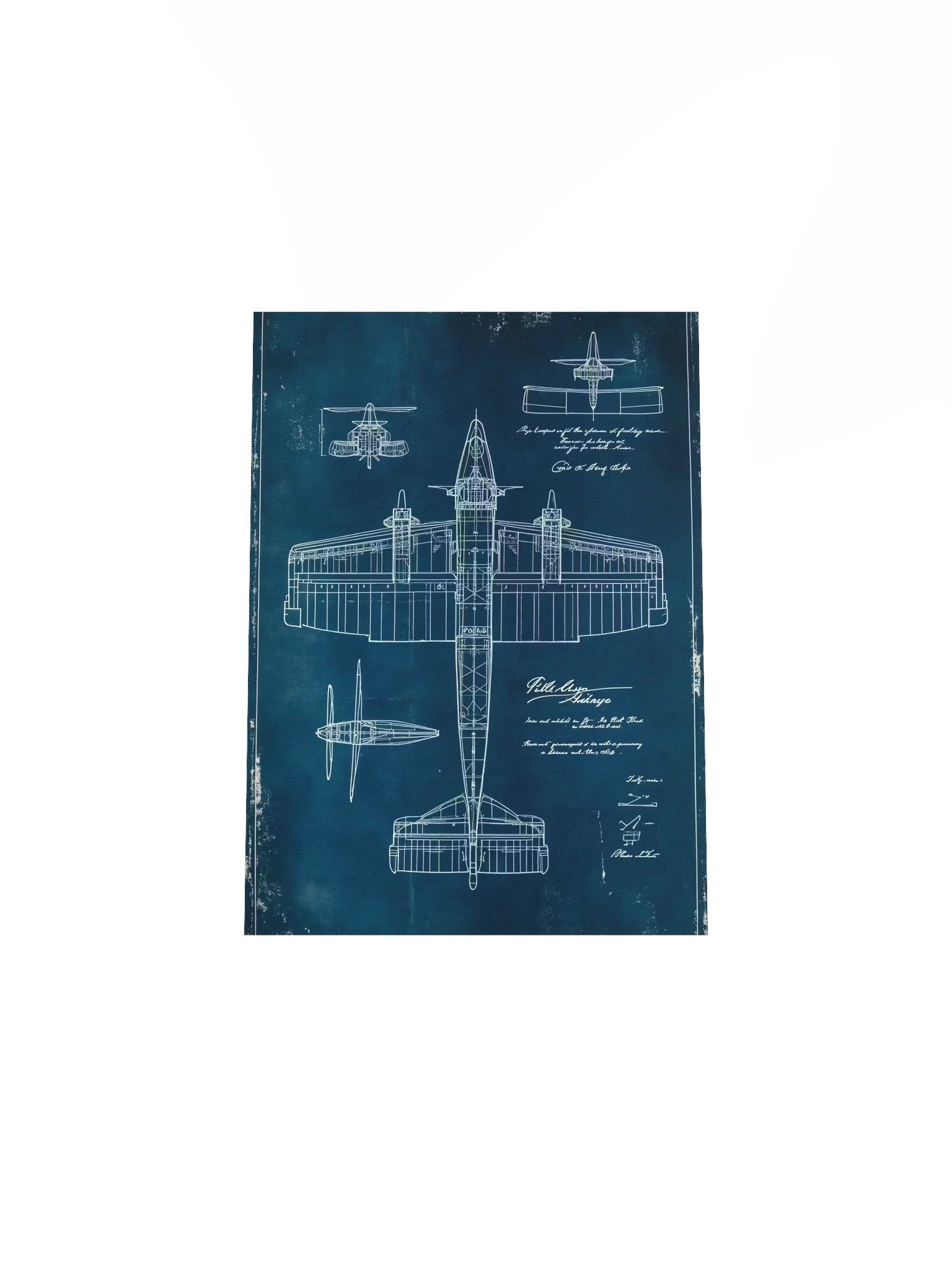 Plus Ultra (1926): First Transatlantic Flight Seaplane Engineering Plan product image (28)