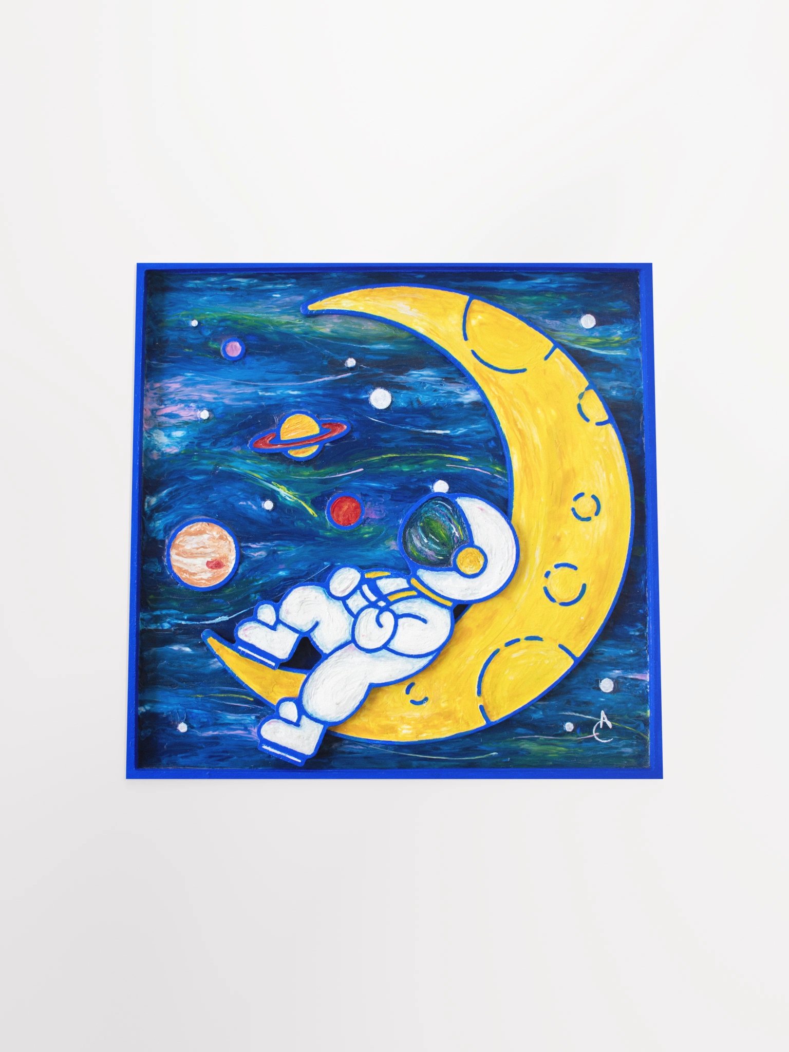 Moon Man Sam Chillin Print product image (4)