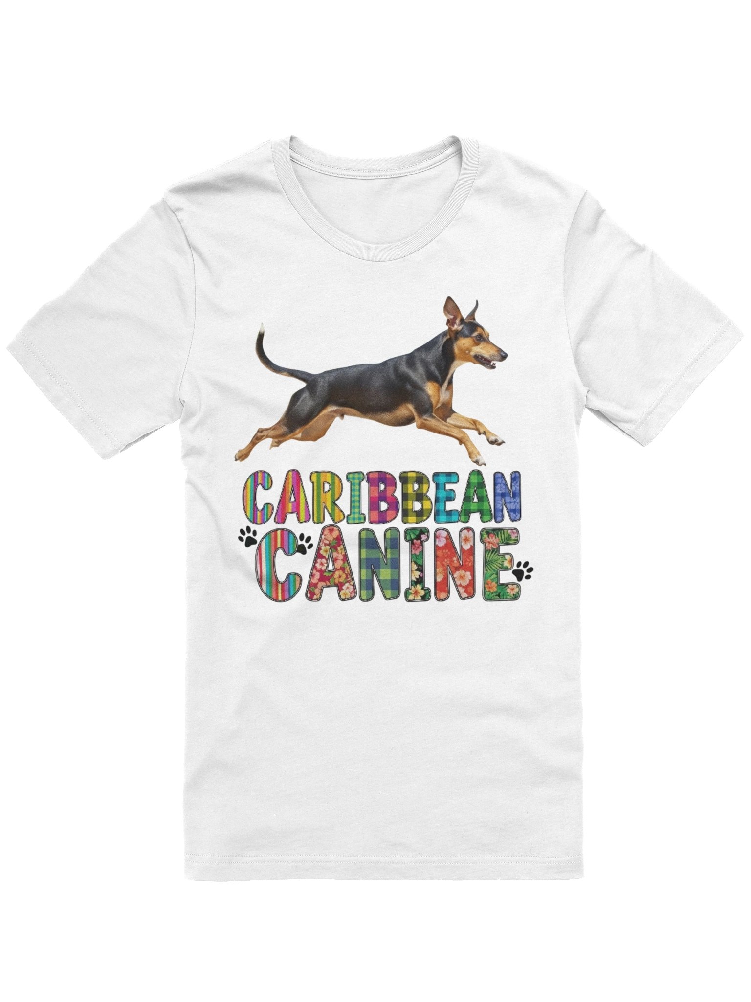 Caribbean Canine - Potcake Dog Tshirt product image (1)