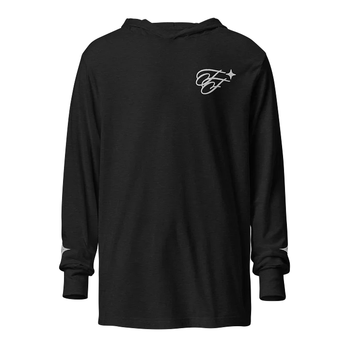 F&F Hooded Long Sleeve Tee (EMBRD) product image (1)