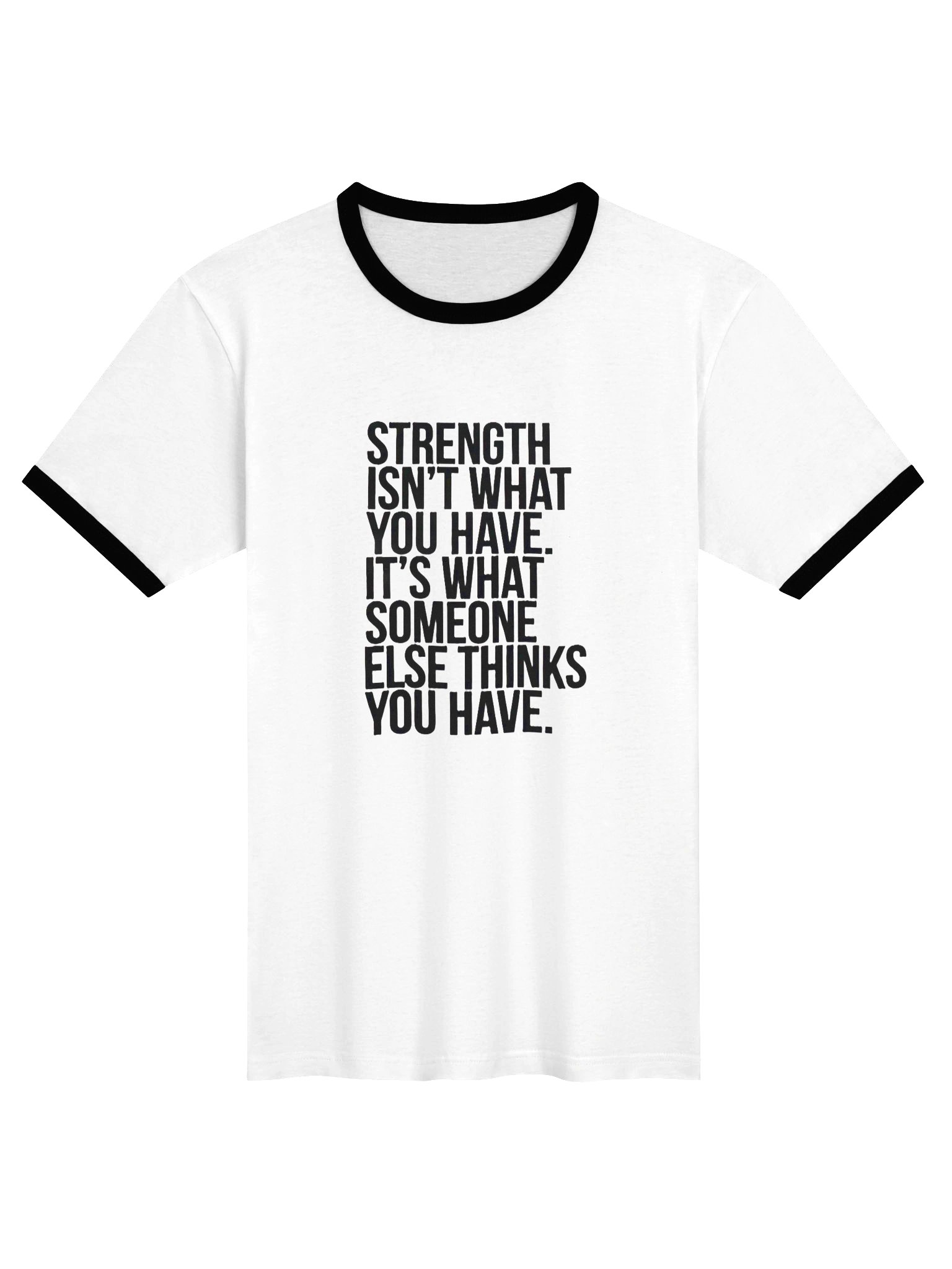 True Strength Ringer T-Shirt product image (2)