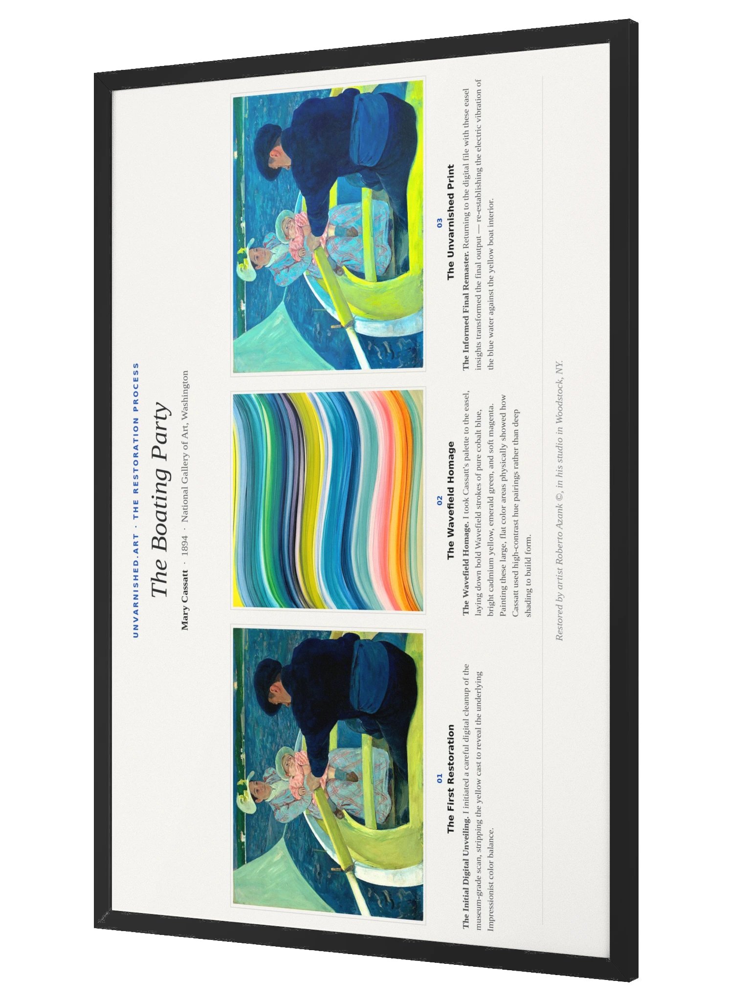 The Boating Party — Framed Process Poster product image (3)