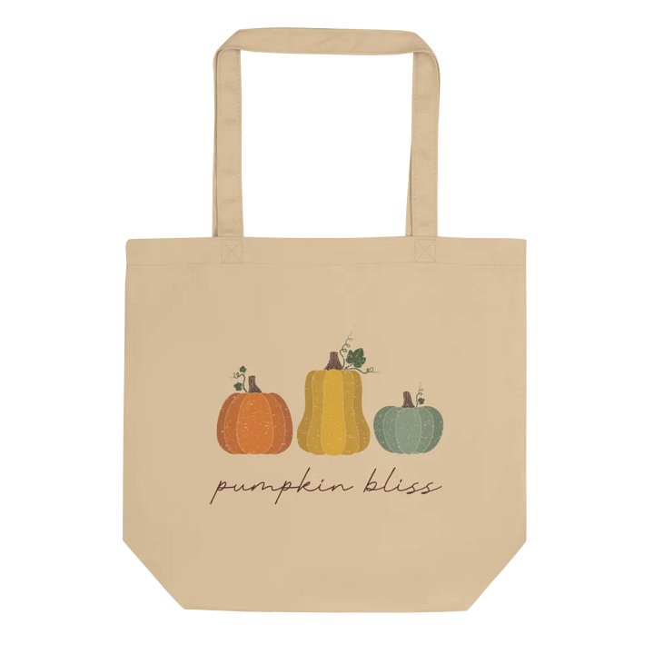 Pumpkin Bliss Eco Tote product image (1)
